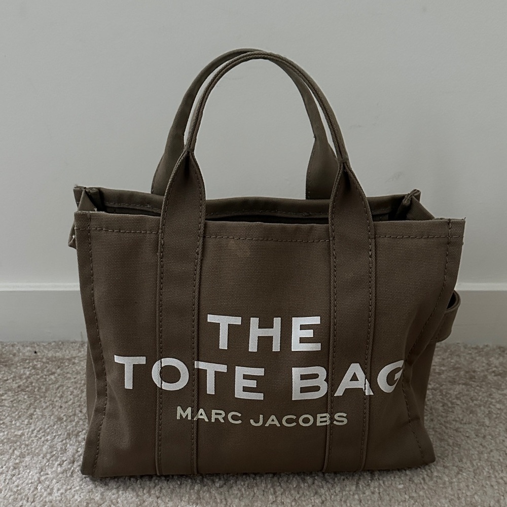 Marc Jacobs Olive Green Tote Bag